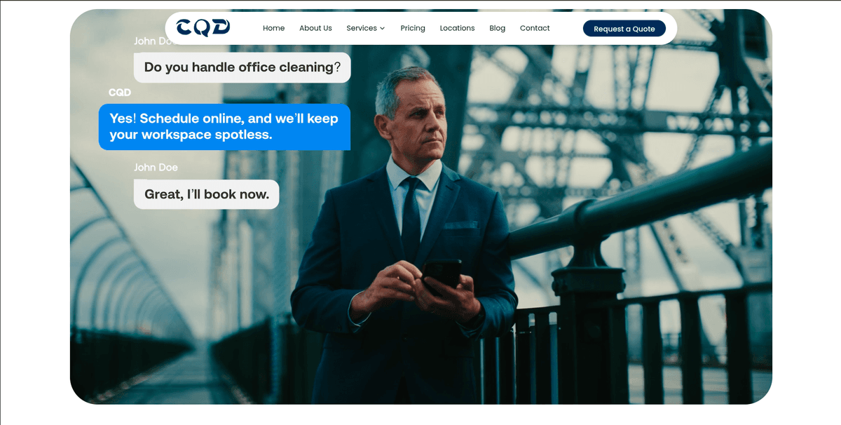 CQD Cleaning Services  screenshot